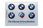 Preview: Blechschild "BMW Logo" - 40 x 30cm